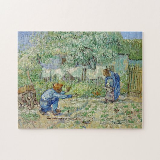 Puzzle Van Gogh Peinture des premières étapes (Horizontal)