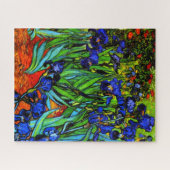 Puzzle Van Gogh peinture, Irises, (Horizontal)