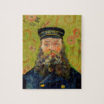 Puzzle Van Gogh Postman. Art de l'impressionnisme de port<br><div class="desc">Van Gogh "The Postman (Joseph Roulin)" puzzle.</div>