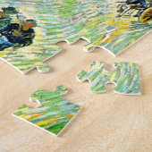 Puzzle Van Gogh Road with Cypress and Star (Côté)