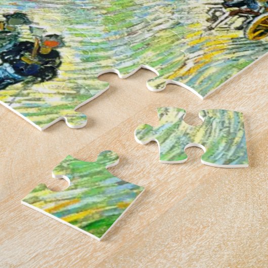 Puzzle Van Gogh Road with Cypress and Star (Côté)