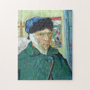 Puzzle Van Gogh Self-portrait Bandaged Ear Art Painting