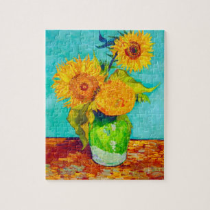 Puzzle Van Gogh Sunflowers