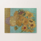 Puzzle Van Gogh - Sunflowers, 3ème version, répétition (Horizontal)