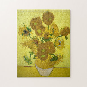 Puzzle Van Gogh - Sunflowers, 4ème version, répétition