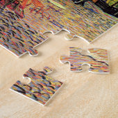 Puzzle Van Gogh - terrasse de café la nuit (1888) (Côté)