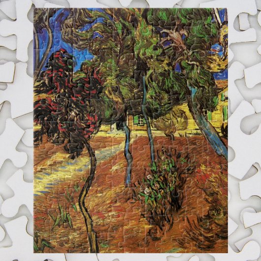 Puzzle Van Gogh Trees in the Garden, Hôpital Saint Paul