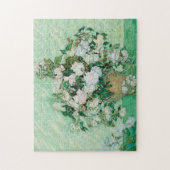 Puzzle Van Gogh Vase avec Roses Roses Roses Rose Peinture (Vertical)