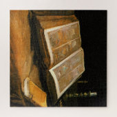 Puzzle Van Gogh - Vie morte avec la Bible (Horizontal)