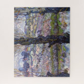 Puzzle Van Gogh Vue Arles Jardin Fleuri (Vertical)