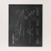 Puzzle Van’s RV-3 - Plan directeur de l’avion PD (Vertical)