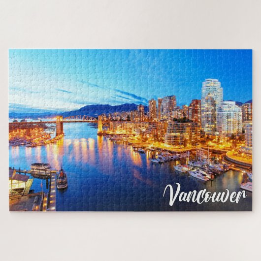 Puzzle Vancouver, Colombie-Britannique, Canada (Horizontal)