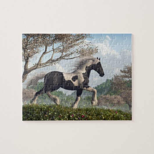 Puzzle Vanner Tsigane, Trot de printemps (Horizontal)