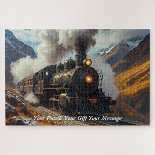 Puzzle Vapeur au-dessus des Highlands : un voyage dans le