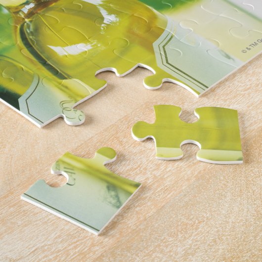 Puzzle Variété de bouteilles de vin (Côté)