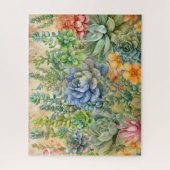Puzzle Variété de plantes succulentes (Vertical)