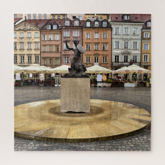 Puzzle Varsovie Sirène Pologne Vieux (Vertical)
