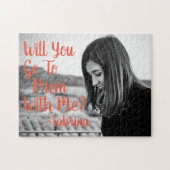 Puzzle Vas-Tu Aller Au bal Avec Moi ? Message photo perso (Horizontal)