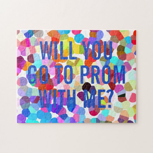 Puzzle Vas-Tu Aller Au bal Avec Moi ? Message secret mode (Horizontal)
