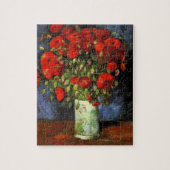 Puzzle Vase avec des pavots rouges par Vincent van Gogh (Vertical)