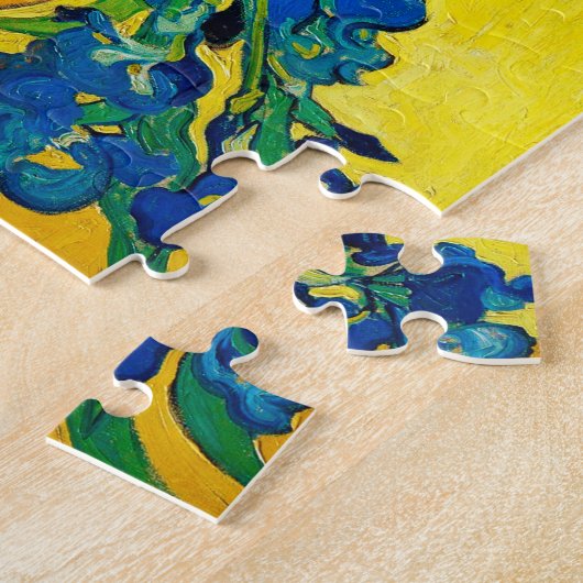 Puzzle Vase avec Irises, Van Gogh (Côté)