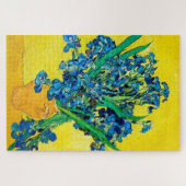Puzzle Vase avec Irises, Van Gogh (Horizontal)