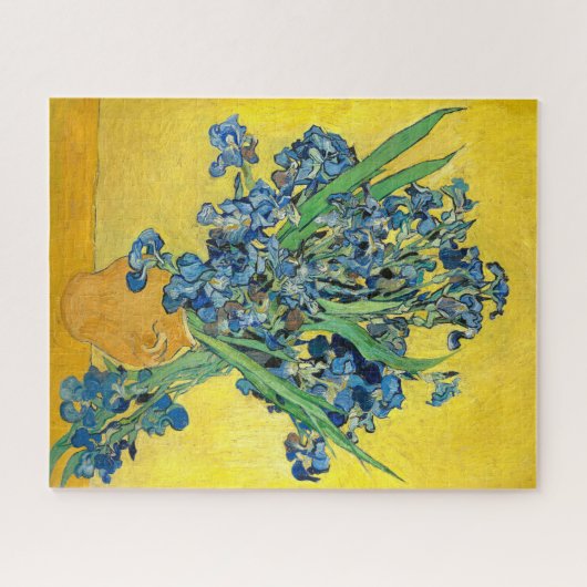 Puzzle Vase avec Irises, Vincent Van Gogh (Horizontal)