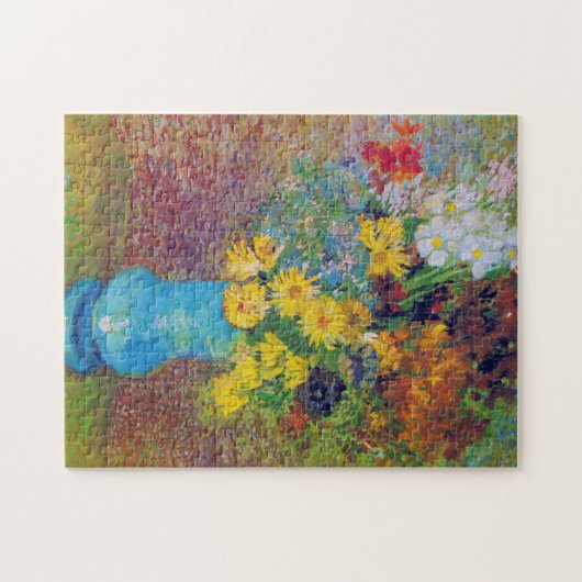 Puzzle Vase avec marguerites et anémones, Van Gogh (Horizontal)