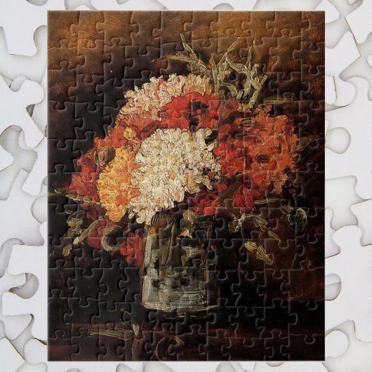 Puzzle Vase avec oeillets par Vincent van Gogh