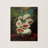 Puzzle Vase avec pivoines par Vincent van Gogh (Vertical)