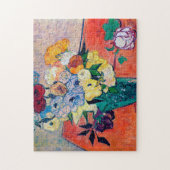 Puzzle Vase avec Roses et Anemones, Van Gogh (Vertical)