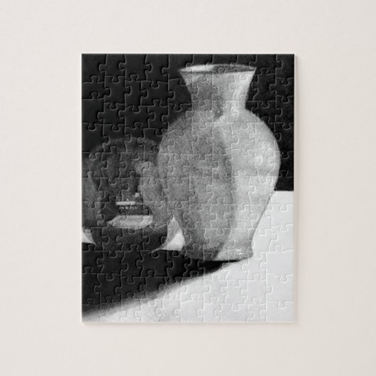 Puzzle Vase avec sphère (Vertical)