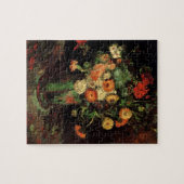 Puzzle Vase avec Zinnias et Geraniums, Vincent van Gogh (Horizontal)