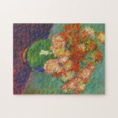 Puzzle Vase de Chrysanthèmes Monet Art (Horizontal)