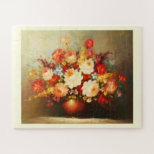 Puzzle Vase de fleurs (Horizontal)