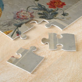 Puzzle Vase de fleurs dans un créneau (Côté)
