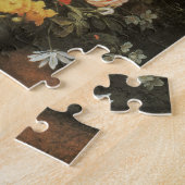 Puzzle Vase de fleurs de style baroque antique en métal (Côté)