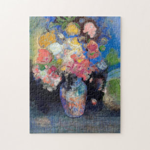 Puzzle Vase de fleurs, Redon