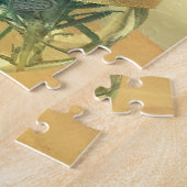 Puzzle Vase de lavande avec je t'aime mots (Côté)