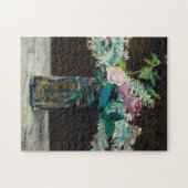 Puzzle Vase de Lilacs blancs et Rose | Édouard Manet (Horizontal)