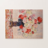 Puzzle Vase de pivoines Monet Art (Horizontal)