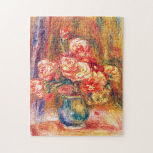Puzzle Vase de Roses par Pierre-Auguste Renoir