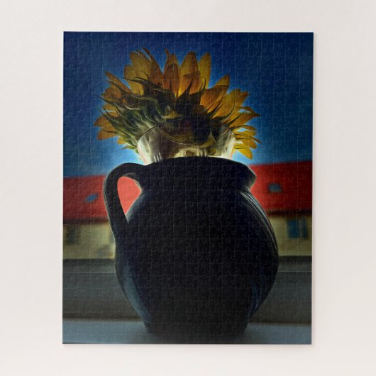 Puzzle Vase de tournesol (Vertical)