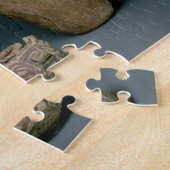 Puzzle Vase décoré de diverses frises des animaux et (Côté)