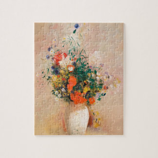 Puzzle Vase des fleurs de Redon Post-impressionniste