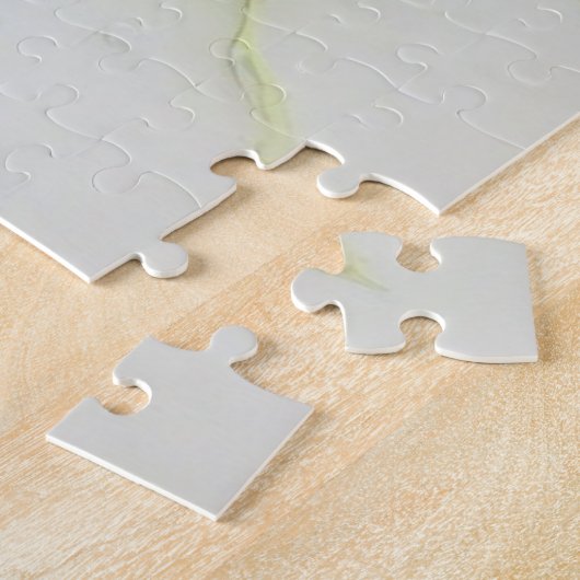 Puzzle Vase en verre avec fleurs (Côté)