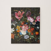Puzzle Vase of Flowers. Creator Jan Davidsz de Heem. (Vertical)