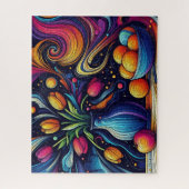 Puzzle Vase of Tulips (Vertical)