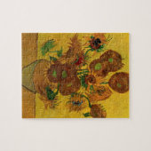 Puzzle Vase Still Life avec 15 tournesols Vincent van Gog (Horizontal)