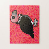 Puzzle vautour Plumetis-fait face (Vertical)